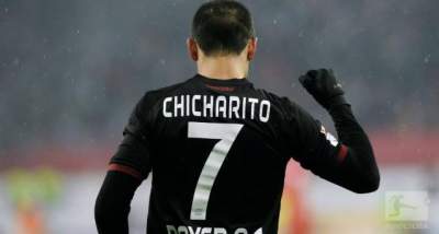 Bundesliga destaca a "Chicharito" como goleador del Leverkusen