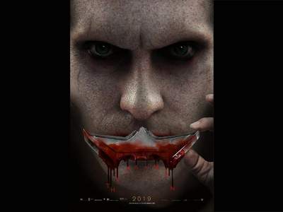Brutal póster 'fanmade' de 'The Batman' con Jared Leto de Joker