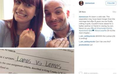 Divorce Selfie:tendencia en Instagram que celebra el divorcio amistoso