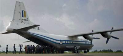 Desaparece avión militar en Myanmar con 116 personas a bordo
