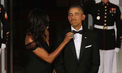 Michelle Obama sobre su marido: ‘Usó el mismo tux por ocho años"