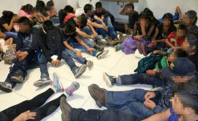 Rescata PGR 112 migrantes, entre ellos 23 niños en Tabasco