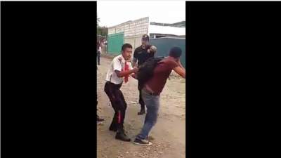 Policías privados agreden y someten a un estudiante en Morelos