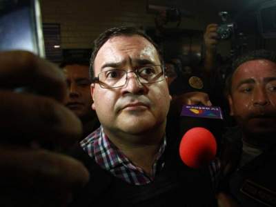  Fijan fecha a Javier Duarte para notificarle la extradición