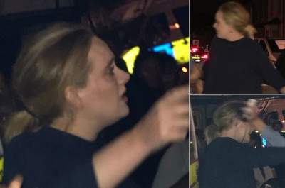 Adele visita a damnificados del incendio en Londres