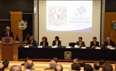  Instituto de Matemáticas de la UNAM celebra su 75 aniversario