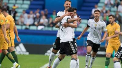 Alemania se presenta en Confederaciones; derrota 3-2 a Australia