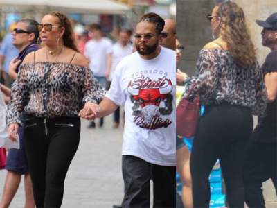  Mariah Carey levanta polémica con kilos de más en Barcelona