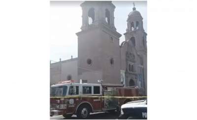 Con soga al cuello, amenazó con lanzarse de una iglesia en Sonora