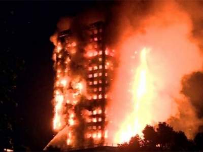  Refrigerador provoca incendio de edificio en Londres