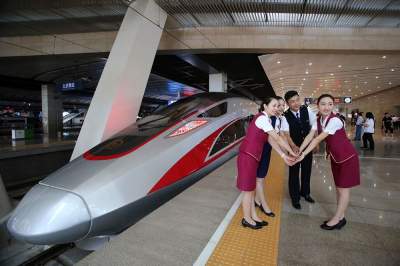 'Fuxing', el nuevo tren bala chino que alcanza 400 km/h