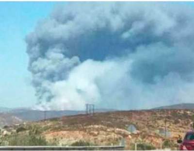 Dos incendios sin control en Sierra de Juárez