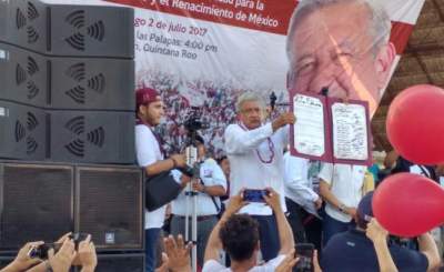 México tendrá en 2018 presidente sureño, señala AMLO