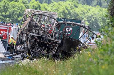 Accidente de tránsito en Alemania deja 18 muertos
