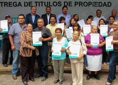 INDIVI otorgó títulos de propiedad en Ensenada 