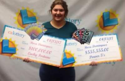 Latina gana lotería de California dos veces en una semana