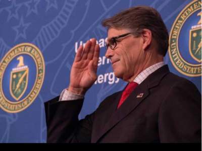 Rick Perry, secretario de Energía de EU, viajará a México