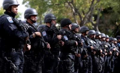 En México hay 231 policías por cada 100 mil habitante: Inegi