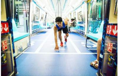 Decoración del metro de Taiwan causa furor en Twitter