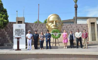Ensenada conmemoró a Benito Juárez