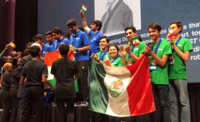 México, tercer lugar en Olimpiada Mundial de Robótica