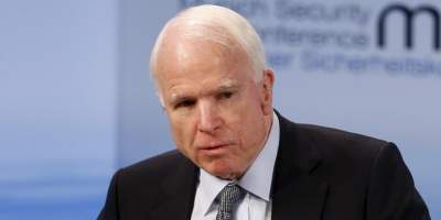 Diagnostican tumor cerebral al senador John McCain