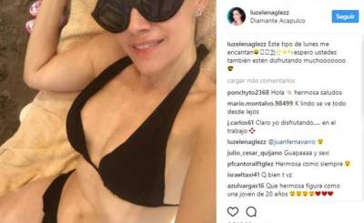 Luz Elena González presume su figura en bikini
