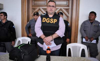  Inicia audiencia de Javier Duarte en el Reclusorio Norte