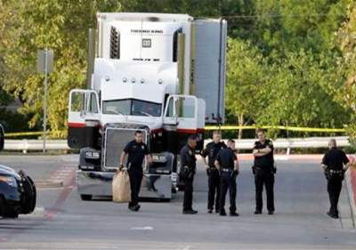 Gobiernos Mexcano lamenta  fallecimiento de migrantes en camión 