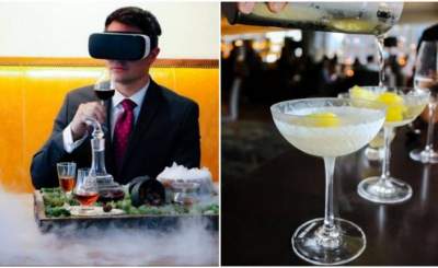 Restaurante en Chicago ofrece coctel con realidad virtual