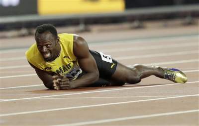  Usain Bolt se despide del atletismo con lesión durante prueba