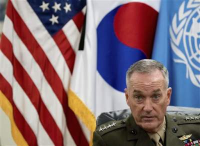 Jefe militar dice que EEUU está listos frente a Norcorea