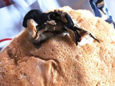 Mujer encuentra rata incrustada en sándwich en EU