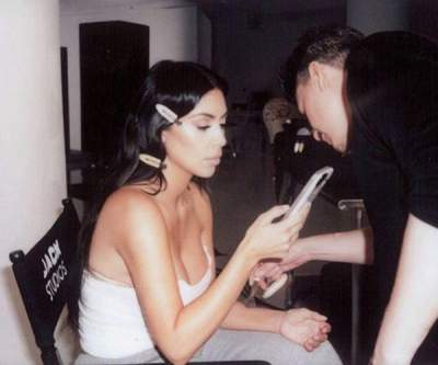 Kim Kardashian esperó 5 horas para ser maquillada 
