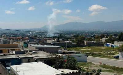 Reportan explosión de pirotecnia en Tultepec