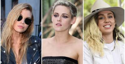 Filtran fotos íntimas de Stella Maxwell, Kristen Stewart y Miley Cyrus