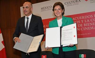 Suiza y México firman acuerdo sobre retorno de bienes culturales