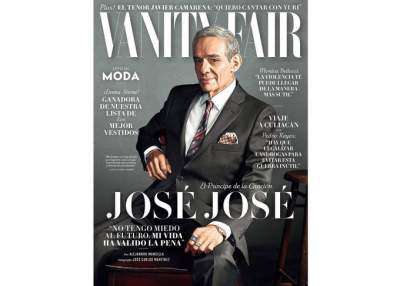 Vanity Fair rinde homenaje a José José 