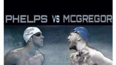 Primero fue Mayweather, ahora Michael Phelps reta a McGregor