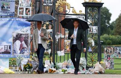 Guillermo y Harry homenajean a Lady Di 20 años después de su muerte