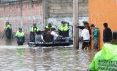 Inundación alcanzó hasta un metro de altura en Cuautitlán Izcalli