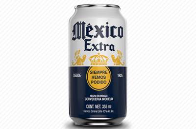 La cerveza Corona se transforma en 'México Extra'