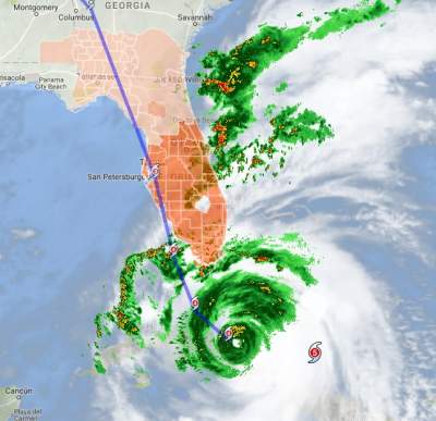 Irma pierde fuerza en su ruta hacia Florida