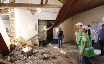 Gobernador de Chiapas propondrá pensión para víctimas del sismo