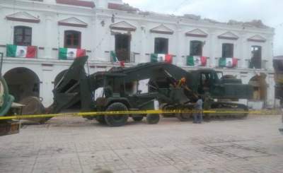 Contemplan demolición del Palacio Municipal de Juchitán