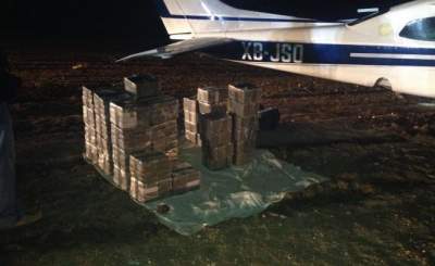  Aseguran avioneta cargada de cocaína en Guanajuato