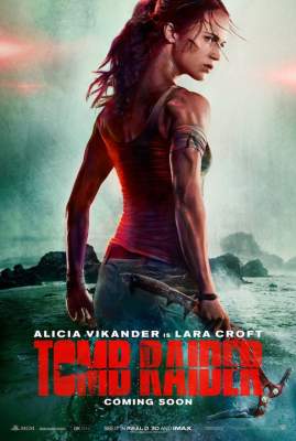 Publican primer póster de "Tomb Raider" con Alicia Vikander