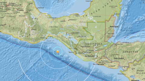 Un sismo de magnitud 5,5 se registra cerca de las costas de México