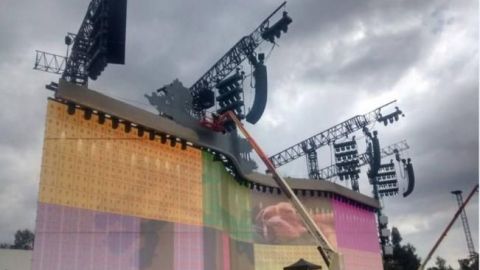 Alistan escenario de U2 para shows en Foro Sol