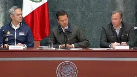 Tarea de búsqueda y rescate ha concluido: Peña Nieto